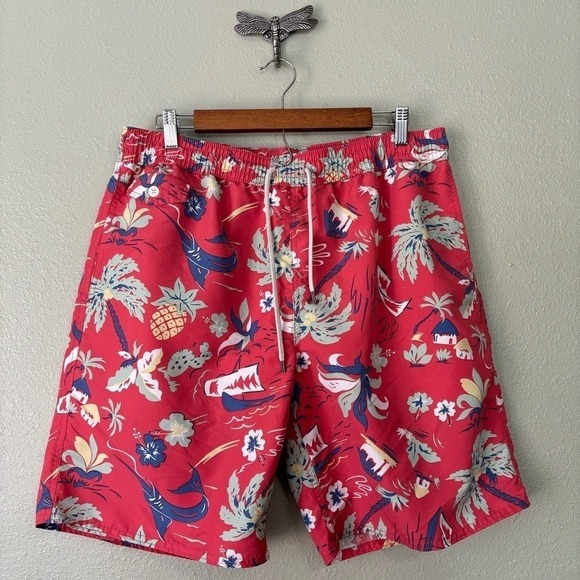 Polo Ralph Lauren Other - Polo Ralph Lauren Tropical Traveler Marlin Swim Trunks Sz XL
